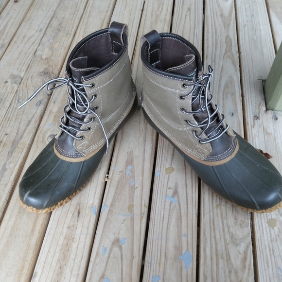 Men\'s Bass Mallard Duck Waterproof Boots Size 13 main image 7